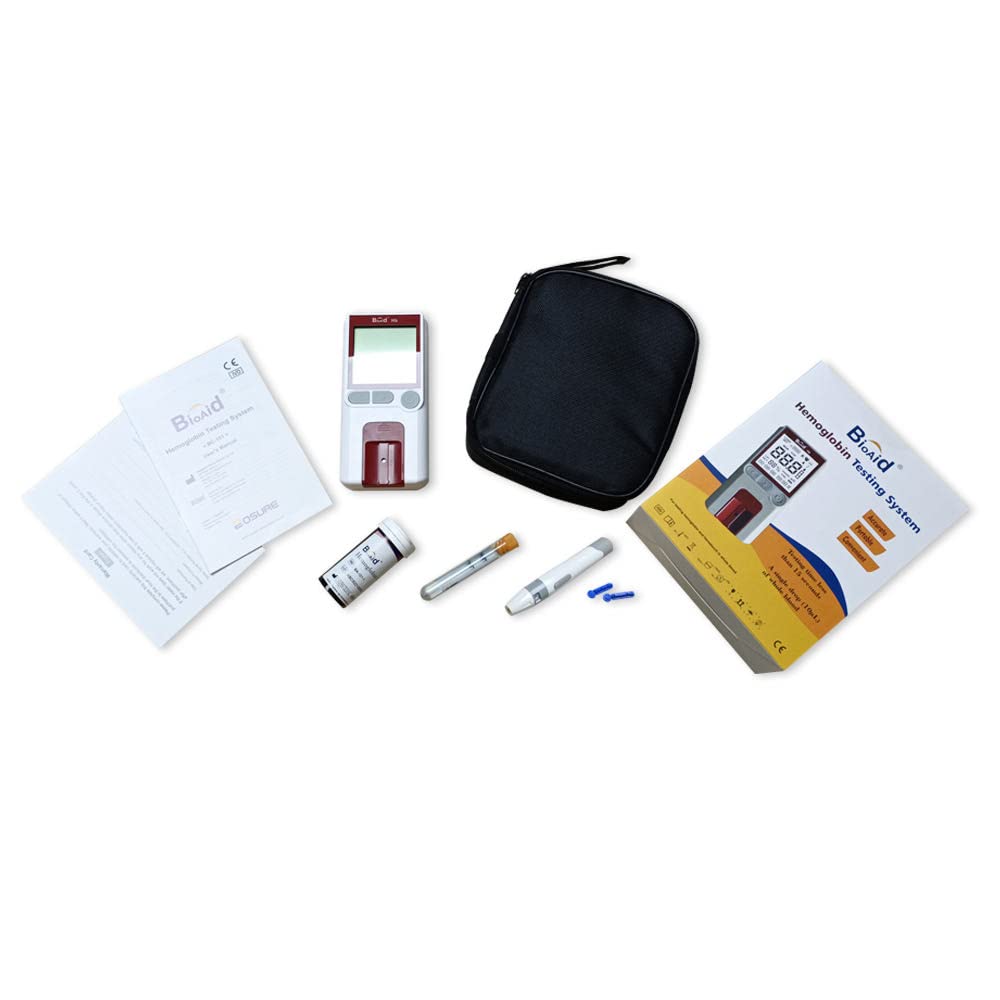 Product Comparison: Keto Breath Analyzer vs Bioaid Hemoglobin Test Meter Kit