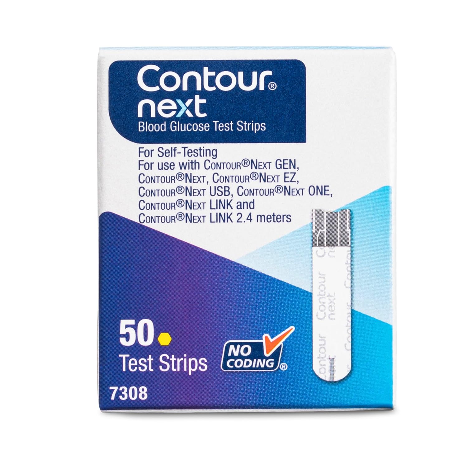 Contour NEXT GEN Glucose Monitor Kit - Blood Sugar Test Kit with 50 Contour Next Blood Glucose Test Strips  50 Lancets for Diabetes Testing